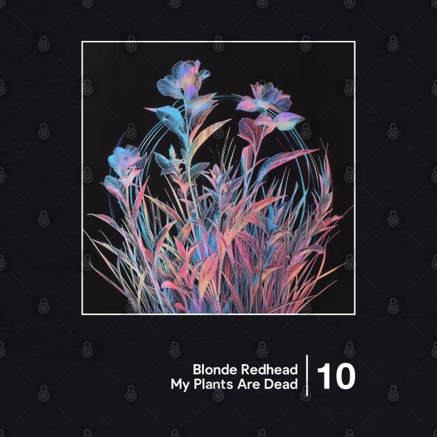 My Plants Are Dead / Minimalist Graphic Artwork Design by saudade